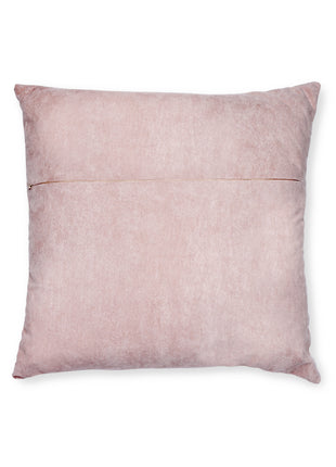 Studio Abstract Throw Pillow (pink back)