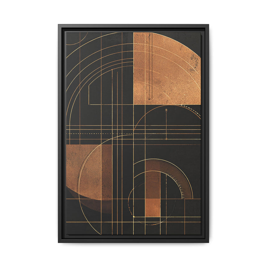 Structure (Framed Canvas)