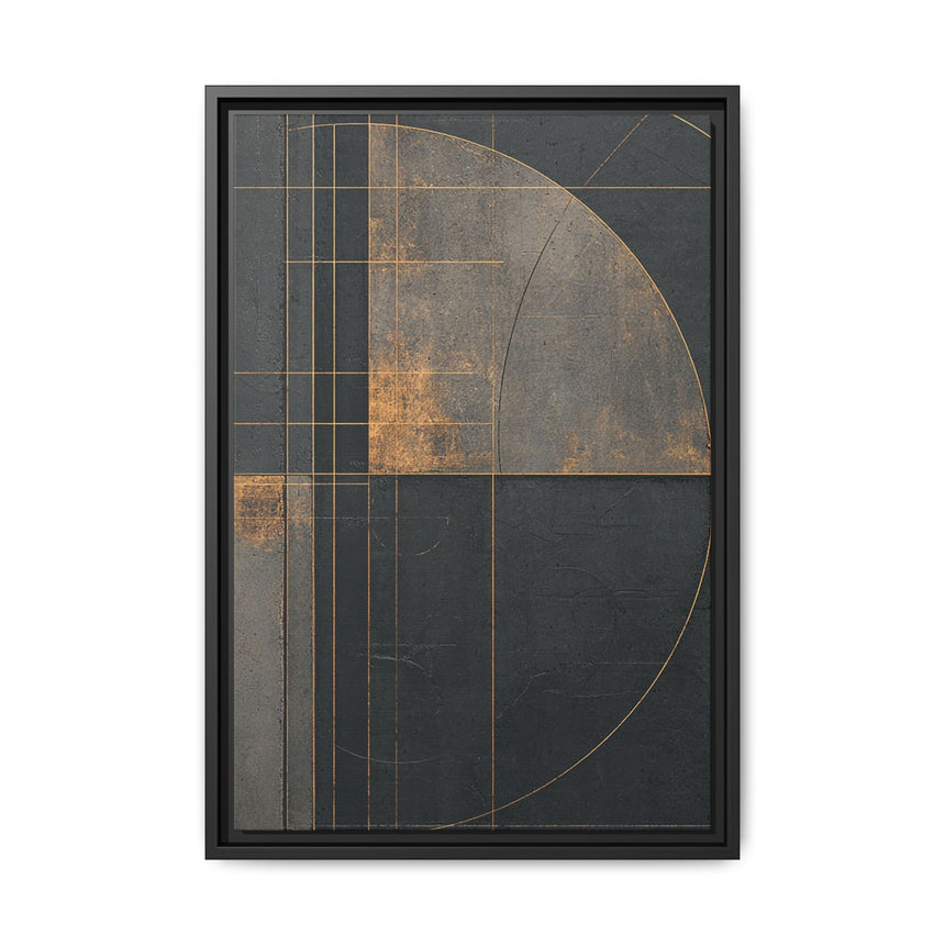 Structure (Framed Canvas)