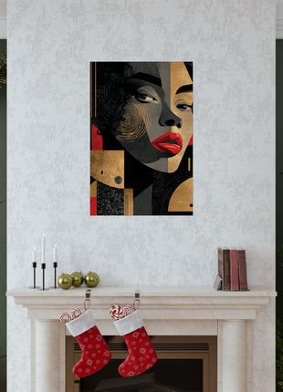 Undaunted — Matte Vertical Art Print Poster