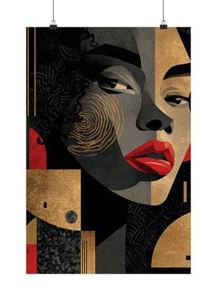 Undaunted — Matte Vertical Art Print Poster