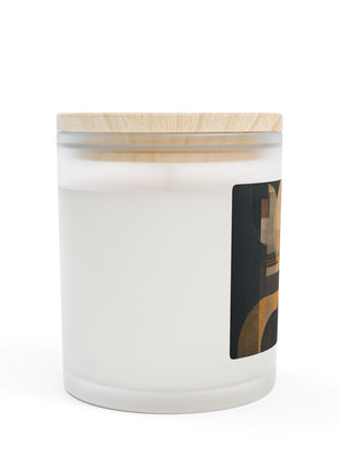 Signature Collection Frosted Glass Candle