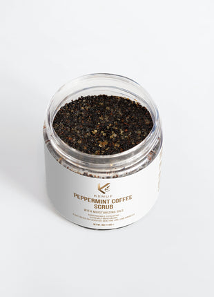 Peppermint Coffee Scrub