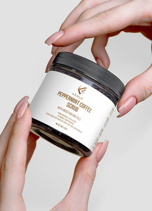 Peppermint Coffee Scrub