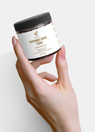 Peppermint Coffee Scrub