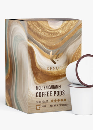 Molten Caramel Coffee Pods (Dark Roast)