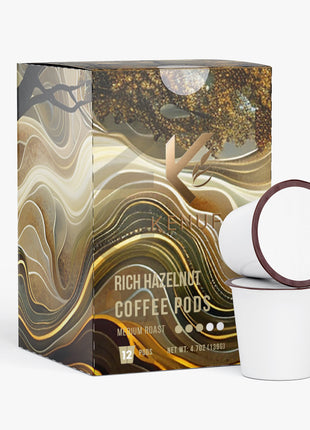Rich Hazelnut Coffee Pods (Medium Roast)