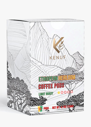 Ethiopean Heirloom Coffee Pods (Light Roast)