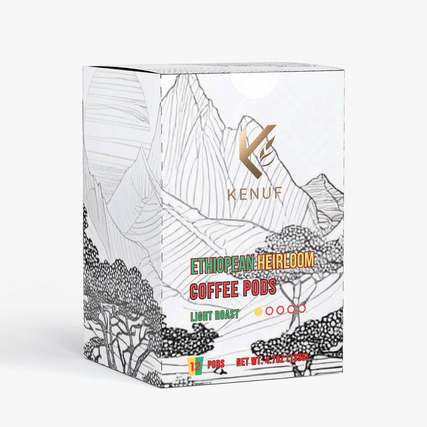Ethiopean Heirloom Coffee Pods (Light Roast)