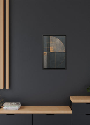 Structure (Framed Canvas)