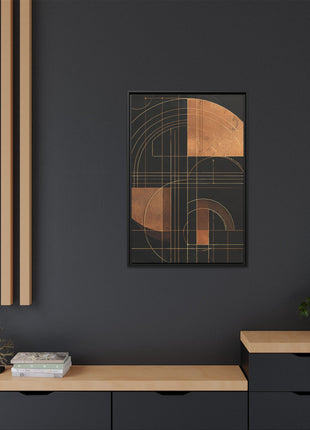 Structure (Framed Canvas)