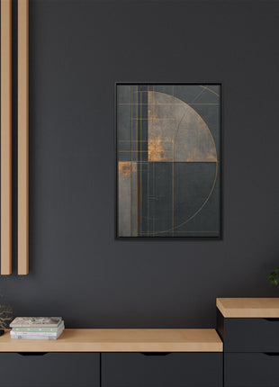 Structure (Framed Canvas)