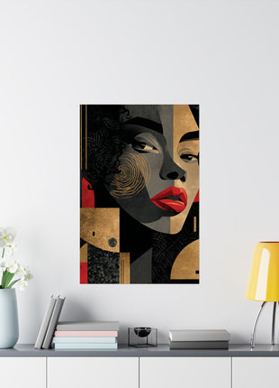 Undaunted — Matte Vertical Art Print Poster