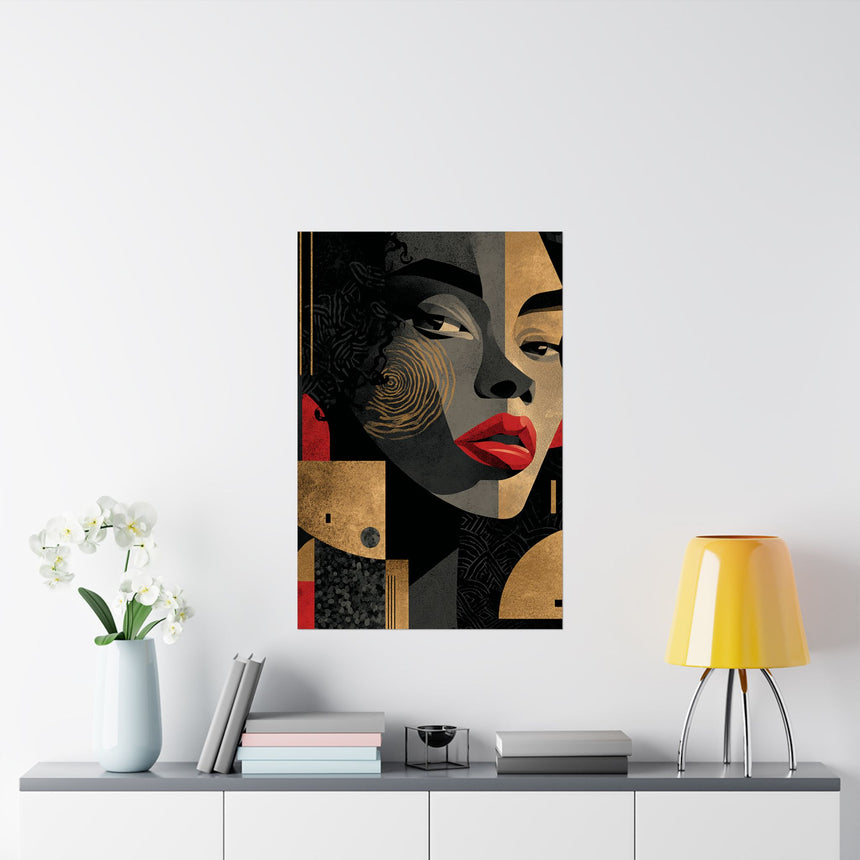 Undaunted — Matte Vertical Art Print Poster