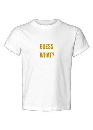 Guess What? Toddler Jersey Tee
