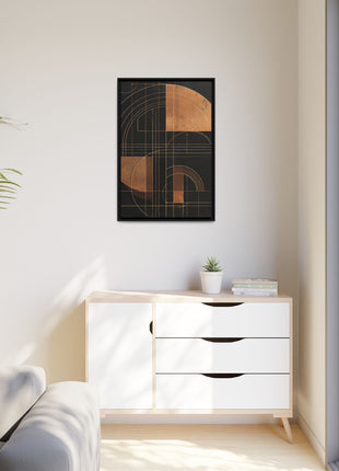 Structure (Framed Canvas)