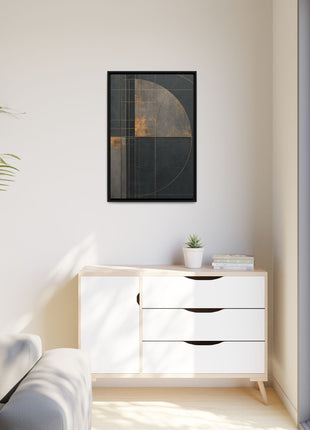 Structure (Framed Canvas)