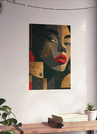 Undaunted — Matte Vertical Art Print Poster