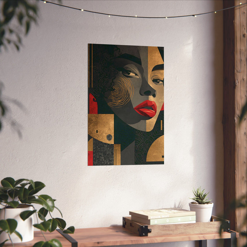 Undaunted — Matte Vertical Art Print Poster