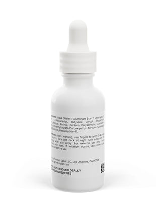 Retinol and Peptide Face Serum, 1oz