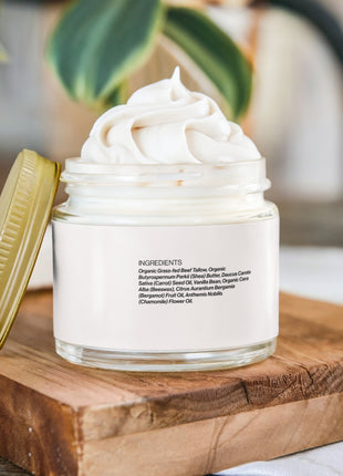 Whipped Tallow Balm with Vanilla Bean